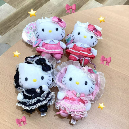 Hello kitty｜Lolita Fashion Mascot Holder /Plush Keychain｜H120 x W85 x D65mm approx.