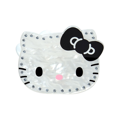 Sanrio｜Face Sparkling Stone Pearl Marble Hair Claw Clip｜8×5×6cm approx.