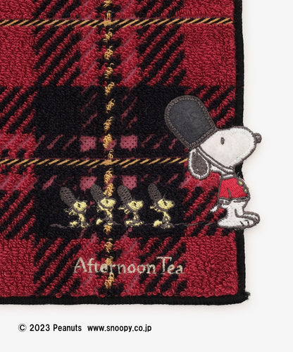 Snoopy｜Afternoon Tea英伦风限定超精美刺绣手帕/小方巾｜縦25.5cm/横25.5cm