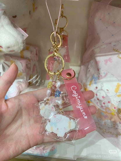Sanrio｜Cogimyun Sweets Party 10th Anniversary Hand Strap Phone Charm｜4×0.3×3cm approx.