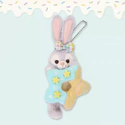【limit 1】Disney｜Duffy and Friends Donut Mascot Holder /Plush Keychain