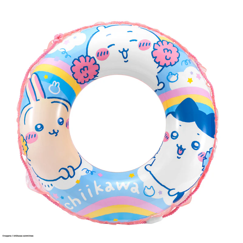 Chiikawa 吉伊卡哇｜水上漂浮气球/游泳圈｜约直径 60 厘米（注气前）