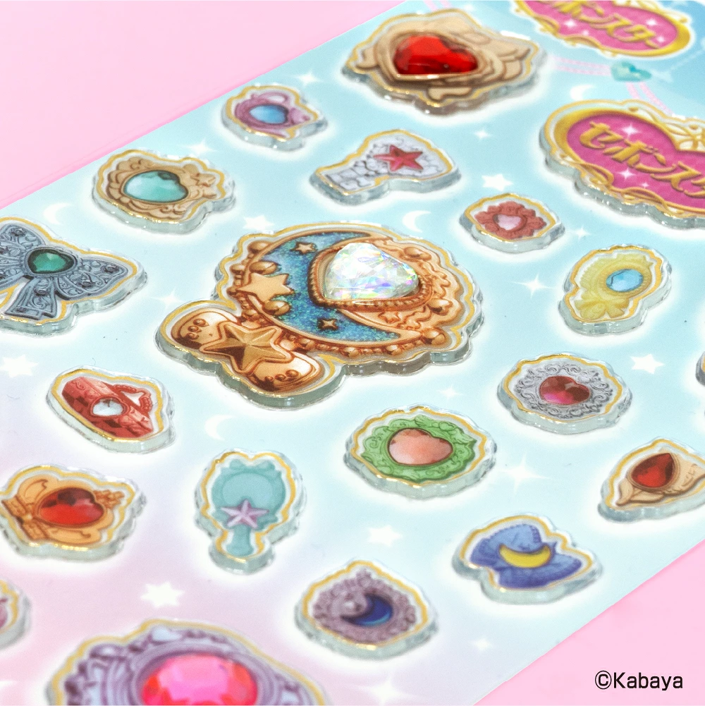 Funbox｜Sebonstar Rhinestone Stickers｜H180 x W90mm approx.
