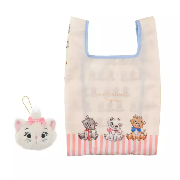 Disney｜ 2025 CAT DAY Cinderella Shopping Bag/Eco Bag with Pouch