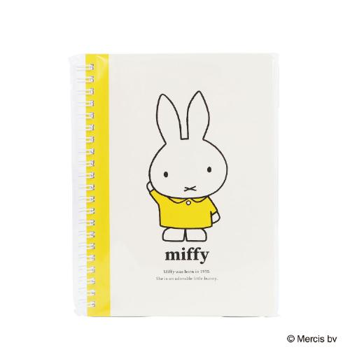 Miffy｜Color Series A5 Ring Notebook｜70 sheets