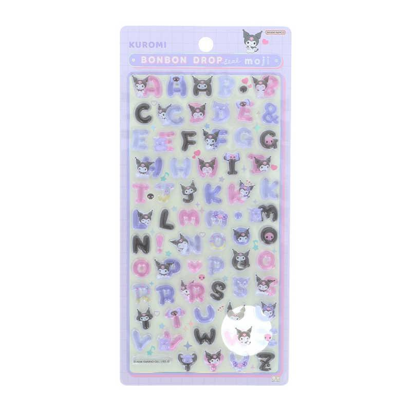 Sanrio｜Moji Standard Bonbon Drop Puffy 3D Stickers｜95×170×5mm approx.