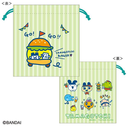 Tamagotchi｜Drawstring Bag｜H190 x W175mm approx.