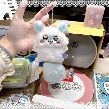 【还有少量补货，限购1】Chiikawa 吉伊卡哇｜Momonga莫莫咖桃心飞天飞鼠挂件｜約H190×W100×D60mm
