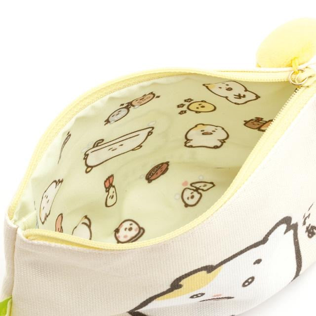 Sanx｜Little Moments of Joy Mainichi Hamuchima Pouch ｜ 125×190×50mm approx.