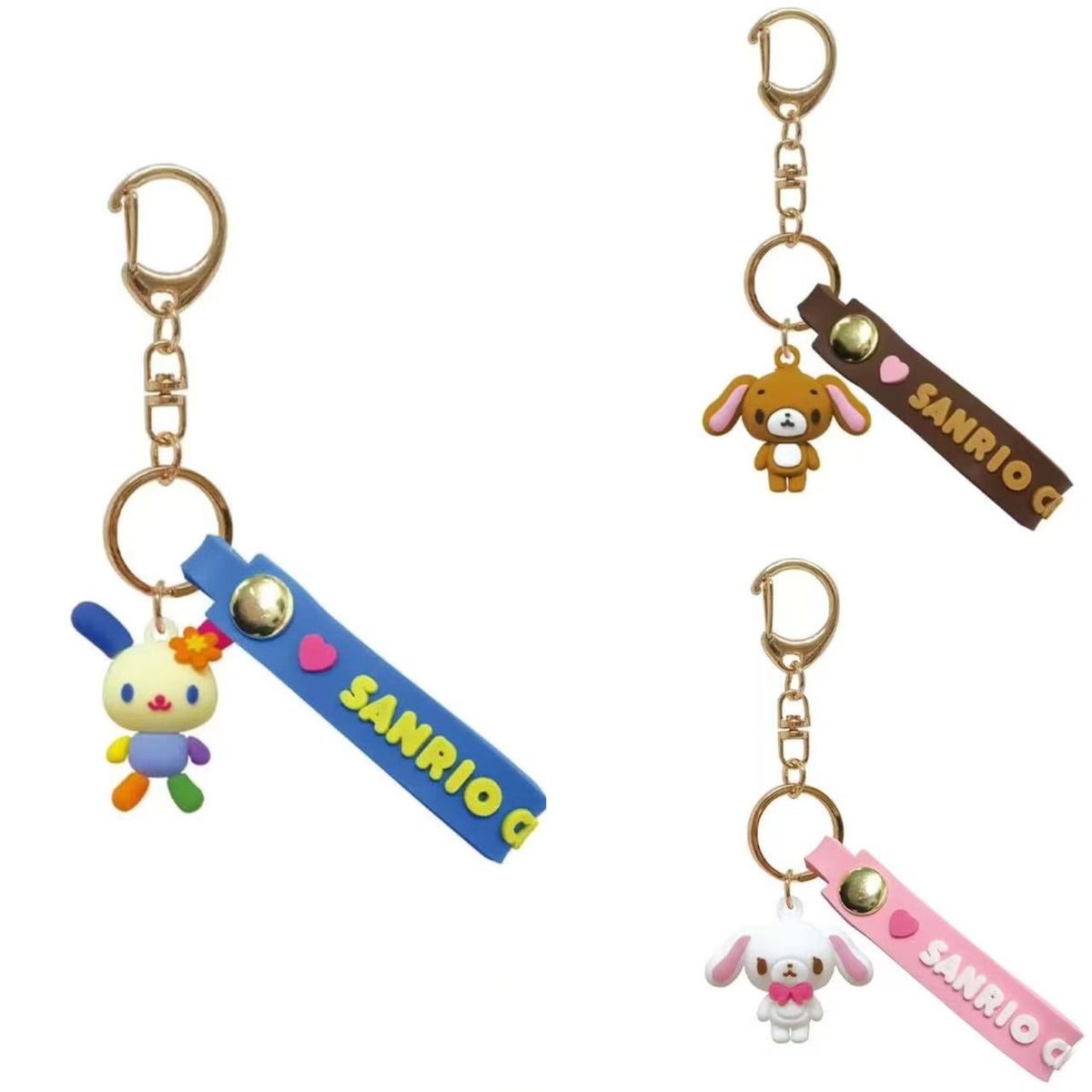 Sanrio｜Characters Mascot Keychain｜H26 x W19 x D16mm approx.