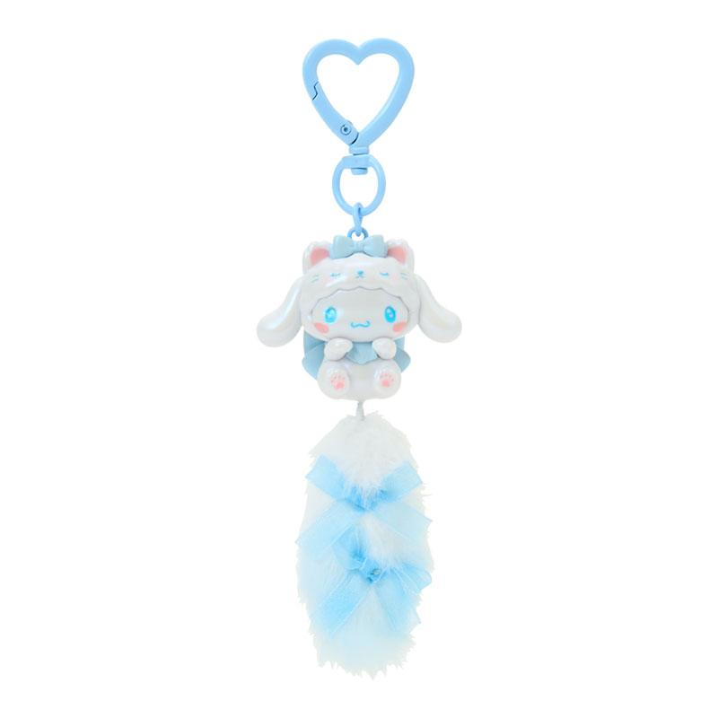Sanrio｜Milky Kitten Dangling Tail Mascot Strap /Plush Keychain｜3.5×2.5×10.5cm approx.