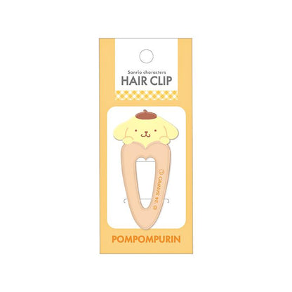 Sanrio｜Heart Acrylic Hair Clip｜35×70×15mm approx.