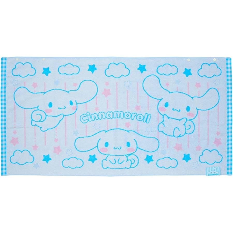 Sanrio｜100% cotton Snap Bath Towel｜31.0 x 24.0 x 4.2cm approx.