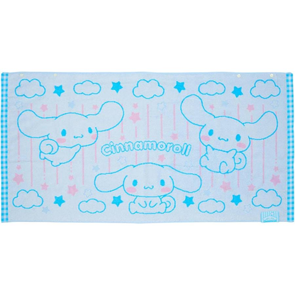 Sanrio｜100% cotton Snap Bath Towel｜31.0 x 24.0 x 4.2cm approx.