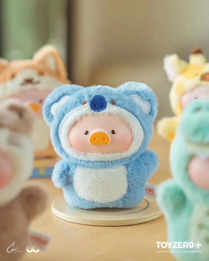 TOYZERO LuLu the Piggy Animal Party Puppet Show Finger Vinyl Face Keychain blind box
