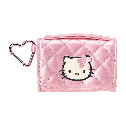 Hello Kitty｜Miniature Quilt Wallet-Shaped Coin Purse｜10.5×2.5×8cm approx.