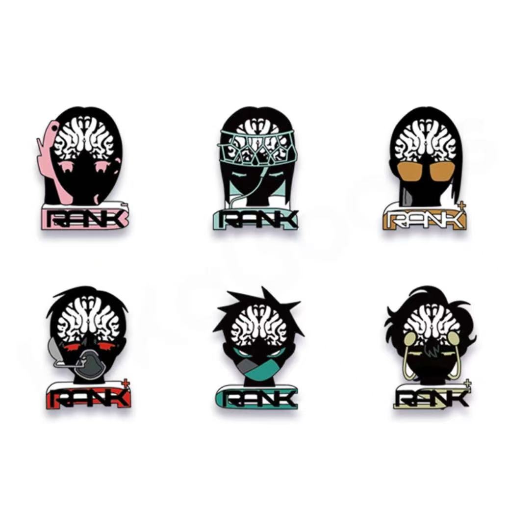 Alien Stage｜Anakt Garden Collection Magnetic Badge｜3.5 cm × 2cm approx.