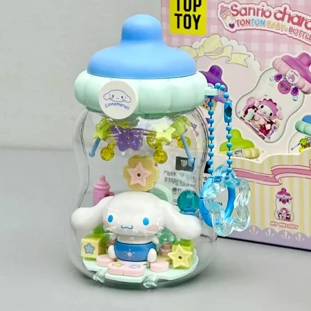 TOPTOY Sanrio Family Dun Dun Milk Bottle Building Block Blind Box