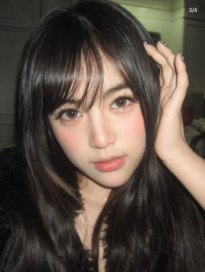 Fomomy｜1-Day color contact lens Melo Brown港岛金｜10 Pcs