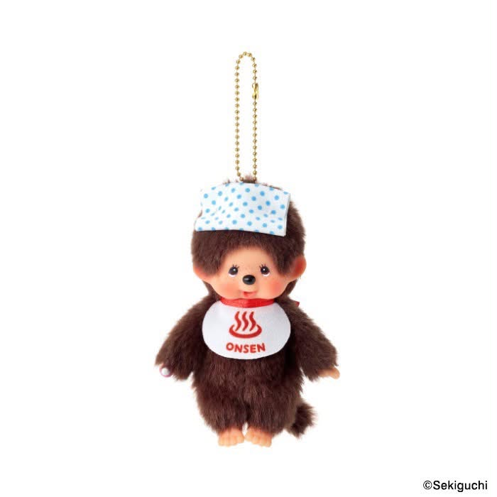 Monchhichi｜ONSEN Mascot Holder /Plush Keychain