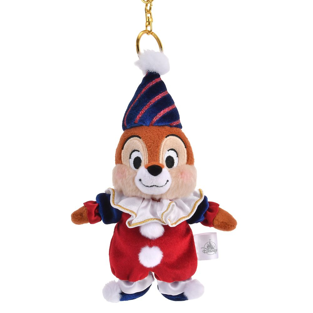 Disney｜Pierrot Costume Mascot Holder /Plush Keychain｜18×14×8cm approx.