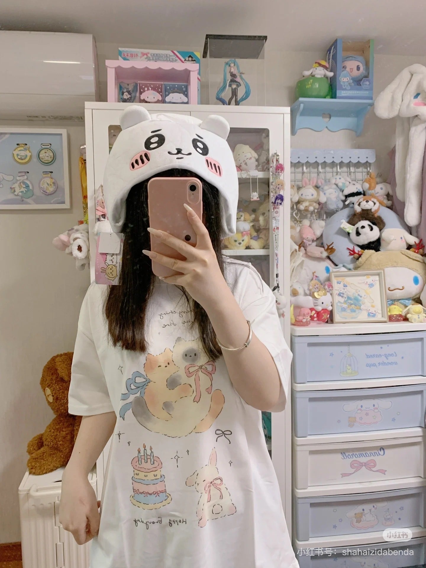 Chiikawa 吉伊卡哇｜可爱角色帽子｜头围约62 cm