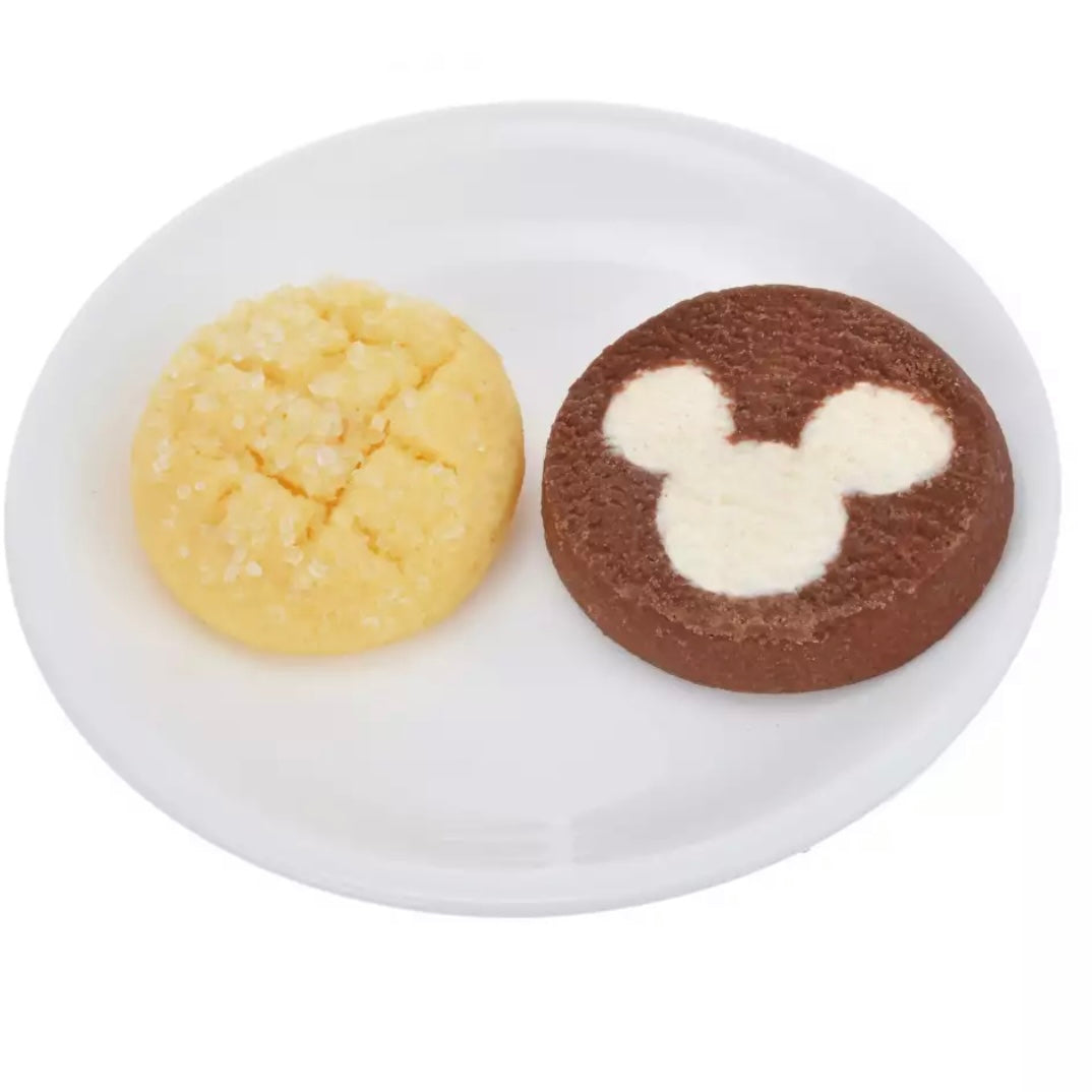 Disney迪士尼｜Mickey’s Bakery米奇烘焙系列曲奇饼干?复古做旧收纳袋｜約縦20×横23.5×厚み3.3(cm)【24.08.14】
