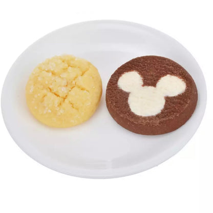 Disney迪士尼｜Mickey’s Bakery米奇烘焙系列曲奇饼干?复古做旧收纳袋｜約縦20×横23.5×厚み3.3(cm)【24.08.14】