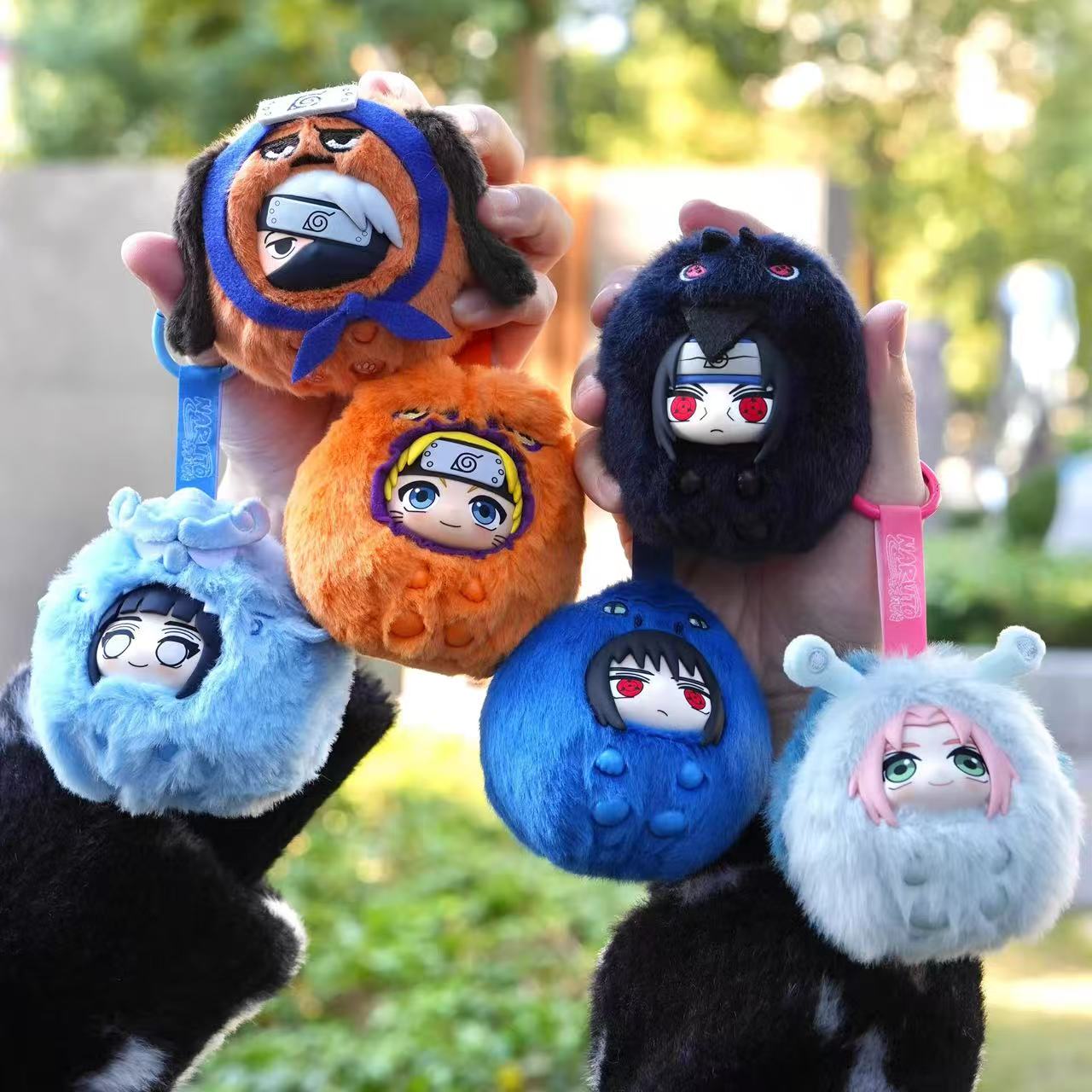 TOP TOY NARUTO Shippuden cutie Plush Keychain Series Blind Box