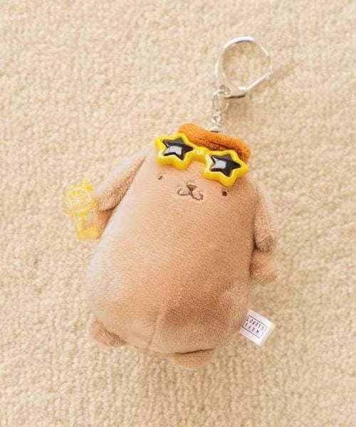 Sanrio｜Me% HELLO KITTY x ST. LOWRYS FARM Collaboration Mascot Holder /Plush Keychain