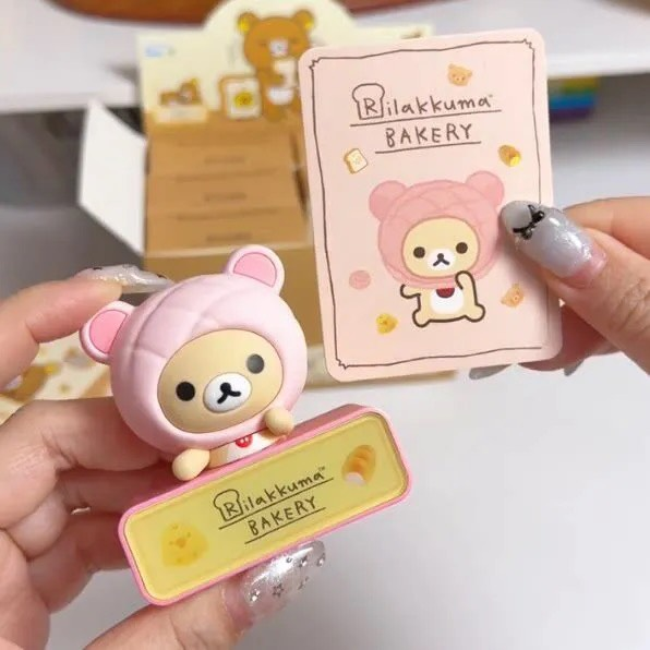 Rilakkuma｜bread series night light fridge magnet blind box/All 6 types｜1pcs