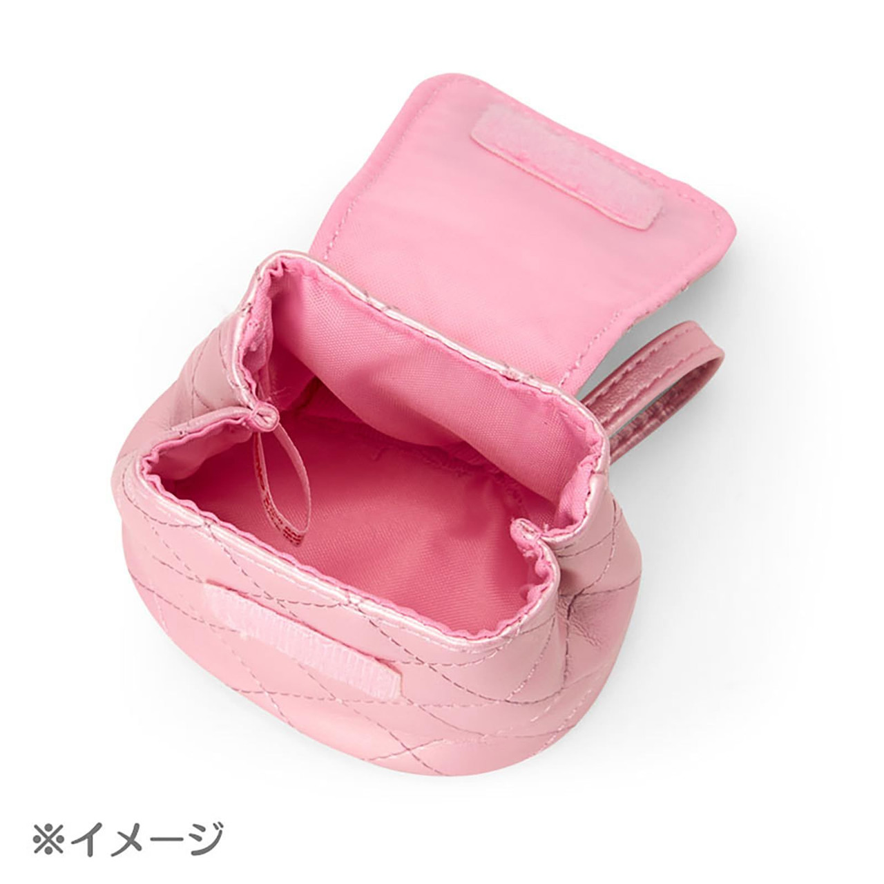 Hello Kitty｜Miniature Quilt Backpack Style Mini Pouch with Carabiner｜ 8.5×6×10cm approx.