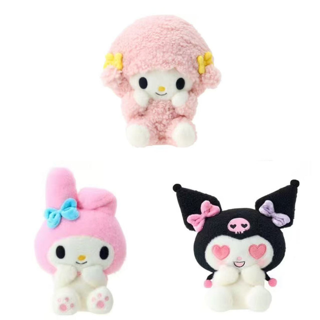 Sanrio｜Netflix Anime My Melody &amp; Kuromi Collection Plush Dolls/Plush Toy｜18×11×20cm approx.