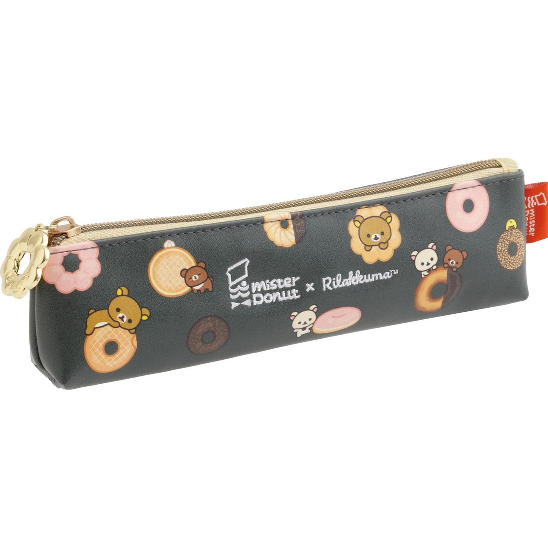 Rilakkuma｜Mister Donut Pen Pouch｜4.0 x 23.0 x 6.0cm approx.