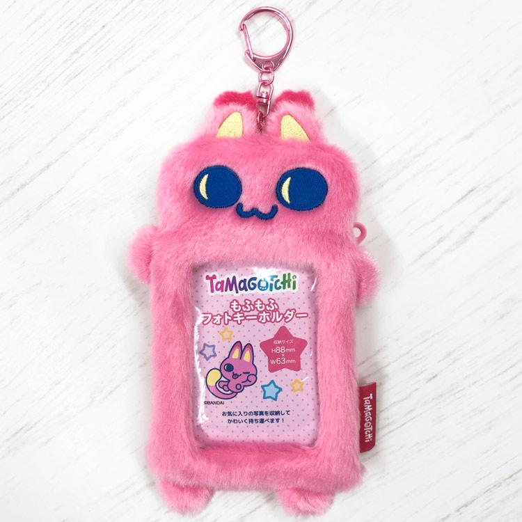 Tamagotchi｜Fluffy Photo Keychain｜W115 x H200 x D27mm approx.