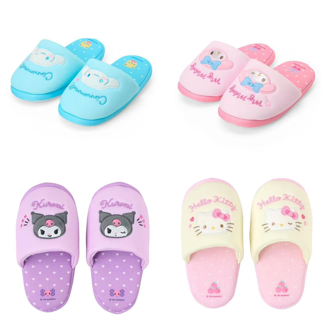 Sanrio｜Cinnamoroll Kids Slippers｜18-20cm approx.