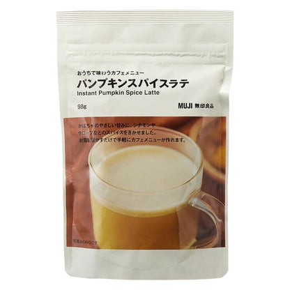 Muji｜南瓜香浓拿铁粉｜98g【24.09.05】