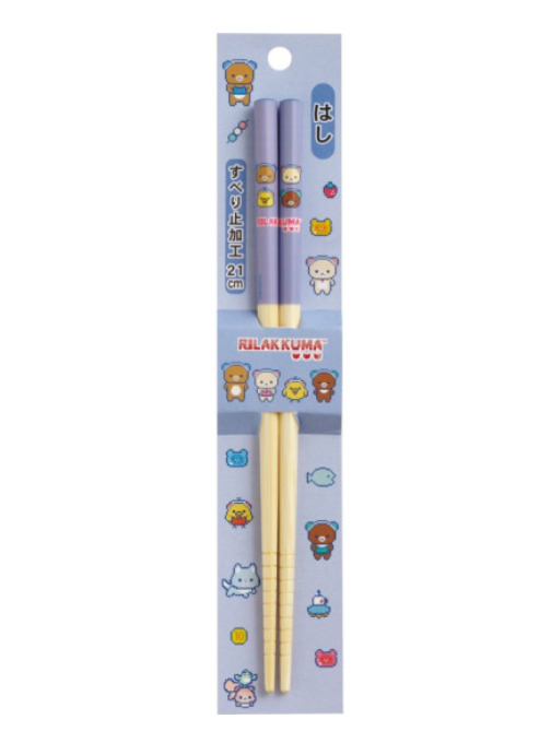 Rilakkuma｜Gaming Bamboo Chopsticks｜16.5cm approx.