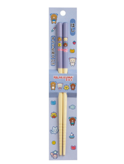 Rilakkuma｜Gaming Bamboo Chopsticks｜16.5cm approx.