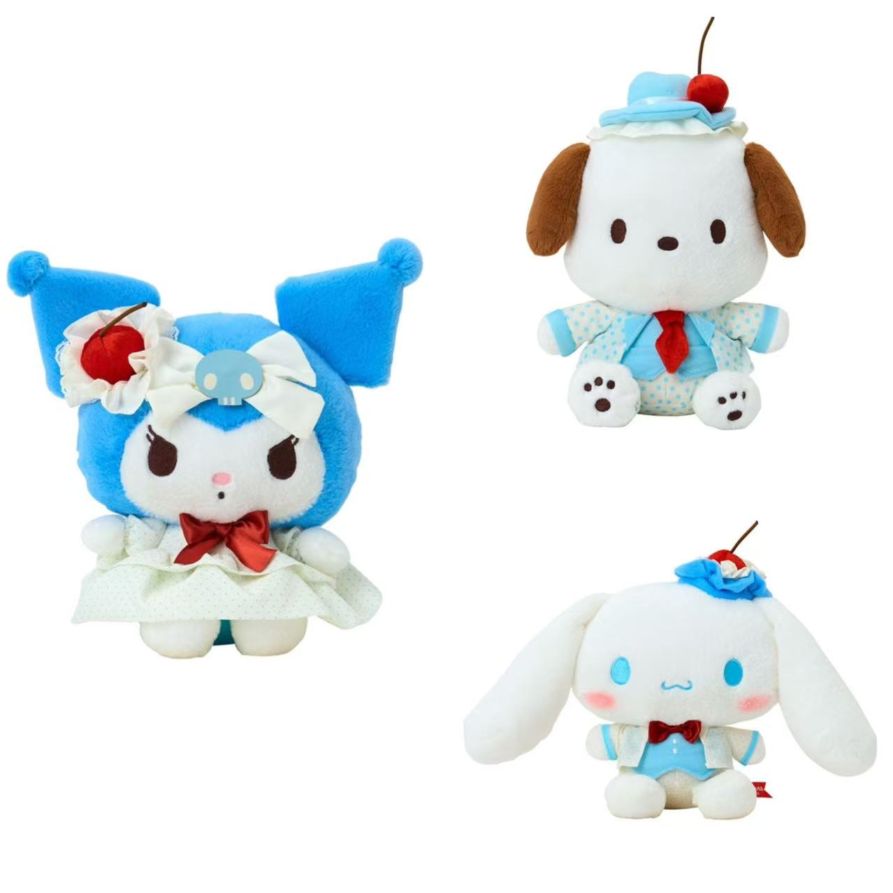 Sanrio｜Sweet Cakes Sky Blue Cherry Collection Plush Dolls/Plush Toy ｜19×16×24cm approx.