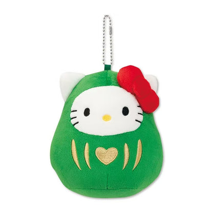 Sanrio｜Mascot Holder Bodhidharma Hello Kitty｜12cmX11cm approx.