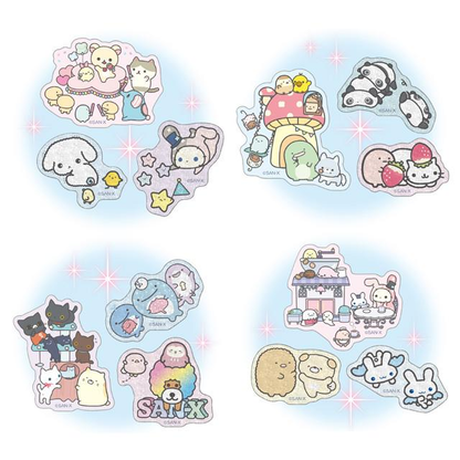 SANX｜San-X Universe "San-x Town" Secret Sticker Collection mystery bag/blind box/All 12 types｜1pcs