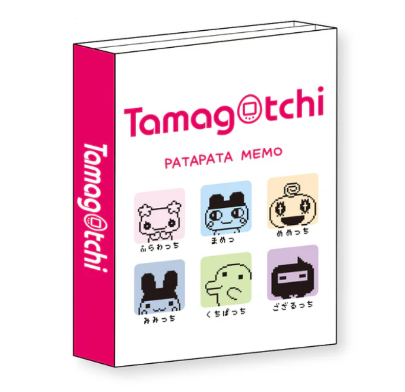 Tamagotchi｜Flip Memo Pad｜W77 x H108 x D12mm approx.