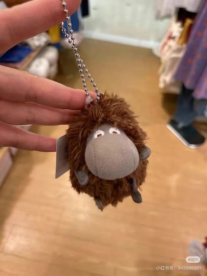 Moomin｜Ancestors of the Darkness Stuffed Mascot Holder /Plush Keychain｜H8 x W5.5 x D6cm approx.