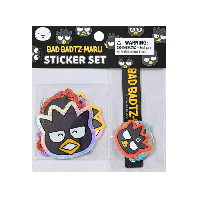Sanrio｜Hangyodon &amp; Bad Badtz-Maru Funny Face Design Sticker Set｜22 piece
