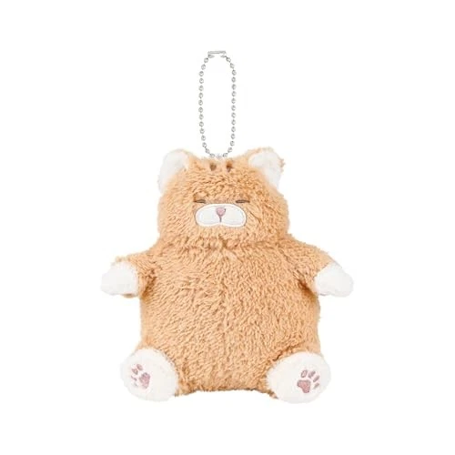 LIV HEART｜Cat Affirmation Mascot Panda Mascot Holder /Plush Keychain｜ 10 x 9 x 14.5 cm approx.