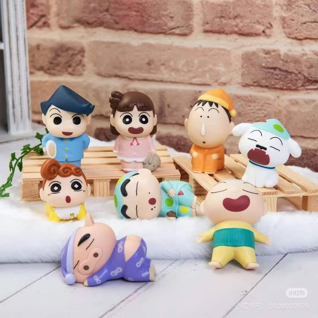 Crayon shin-chan｜Bandai Candy Friends Figure Collection Vol.4 mystery bag/blind box/All 8 types｜1pcs