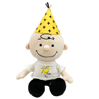 Snoopy｜Peanuts 75th Anniversary Party Hat Series Plush Dolls/Plush Toy｜W13cm/D14cm/H21cm approx.