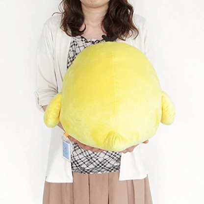 Rilakkuma轻松熊｜San-X Stuffed Toy (L) - Kiiroitori超好摸大号鼻孔鸡毛绒玩偶/公仔｜約380×430×300mm