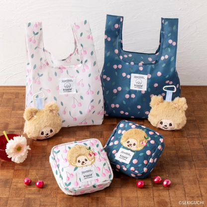 Monchhichi｜Limited Edition Off-White Shopping Bag Plush Keychain